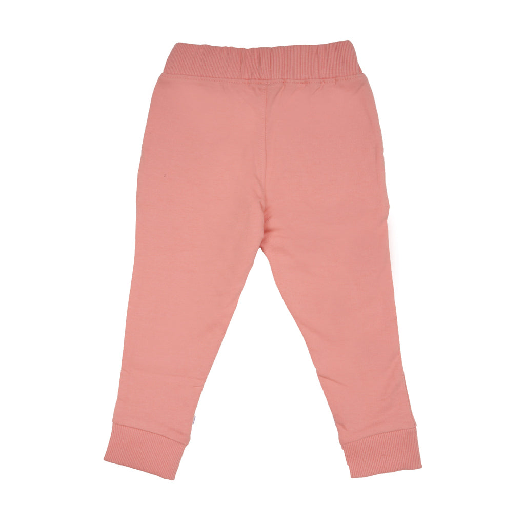 Buy CERABI 100% Pure Cotton Regular Fit Track Pant for Kids Girls - Pack of  2 Red and Pink at Amazon.in